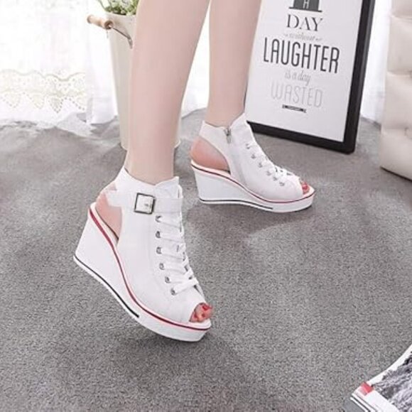 Women's Sneaker Shoes High Heels